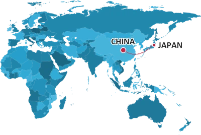 Envío de carga marítima desde China a Japón